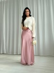 Spódnica LANA zestaw rozmiarów 36-42 zgaszony róż