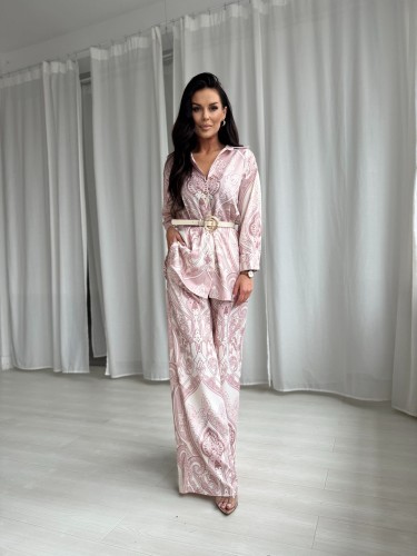 Komplet JASMIN zestaw rozmiarów 36-42 pudrowy róż