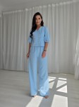 Komplet PARADISE zestaw rozmiarów 36-42 błękit