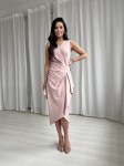 Sukienka IRIS zestaw rozmiarów 36-40 pudrowy róż