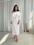 Sukienka ANETTE zestaw rozmiarów 36-42 ecru