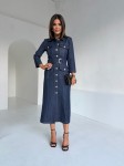 Sukienka FELA WINTER zestaw rozmiarów 36-42 denim