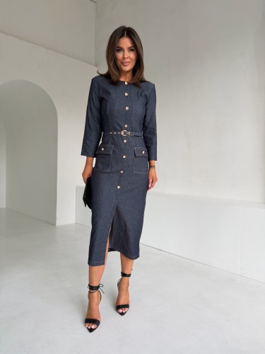 Sukienka COCA zestaw rozmiarów 36-42 denim