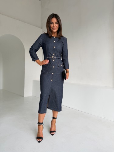 Sukienka COCA zestaw rozmiarów 42-48 denim