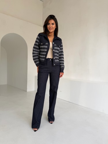 Komplet MICHELLE zestaw rozmiarów 36-42 denim