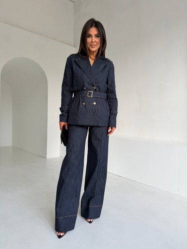 Komplet JACKIE zestaw rozmiarów 36-42 denim