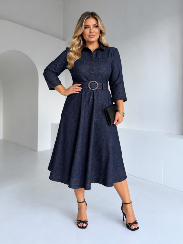 Sukienka DESTINY zestaw rozmiarów 42-48 denim
